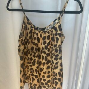 Just Be Leopard Print Camisole Top